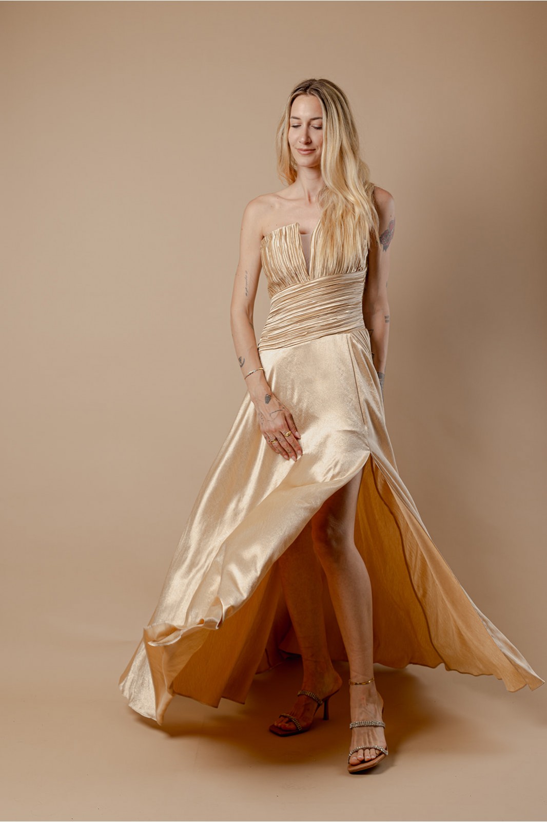 GOLD DRESS GOLD DRESS