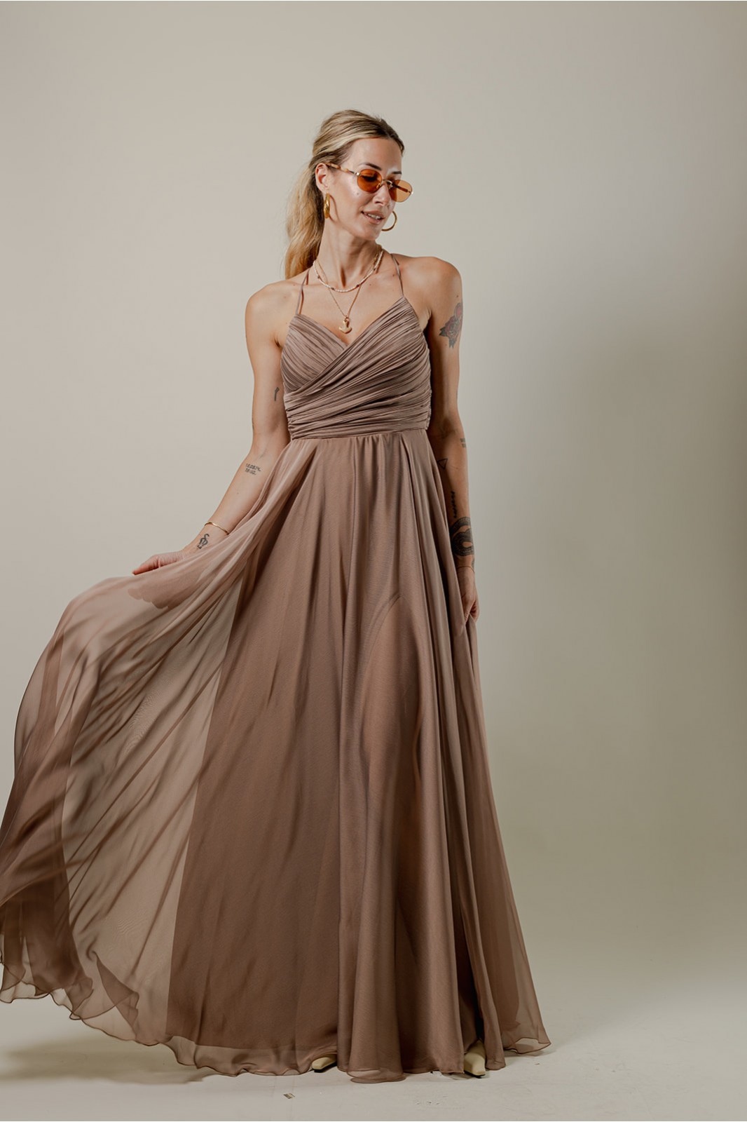 BRONZE DRESS