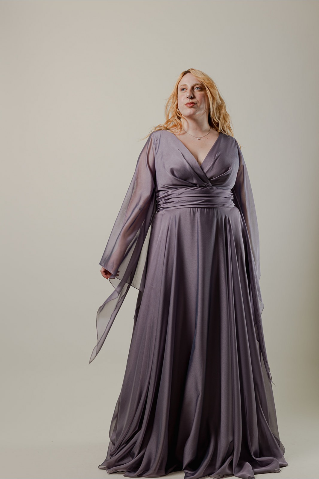 PURPLE DRESS