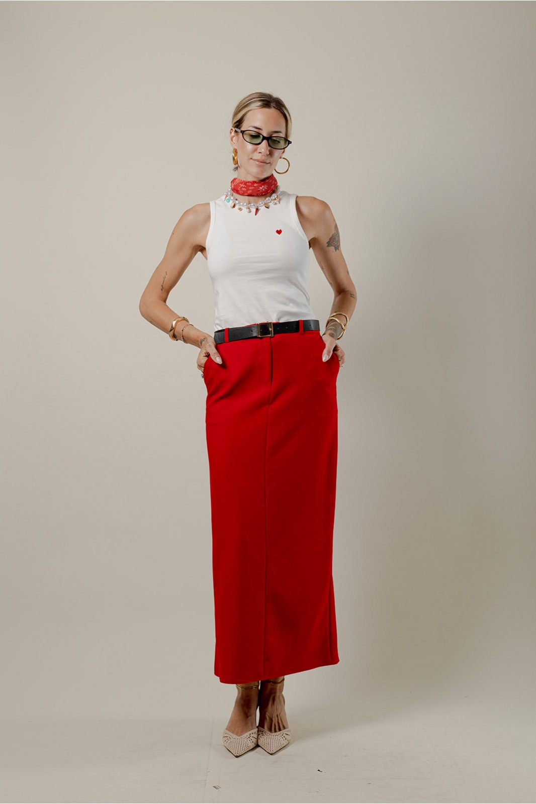 RED SKIRT RED SKIRT
