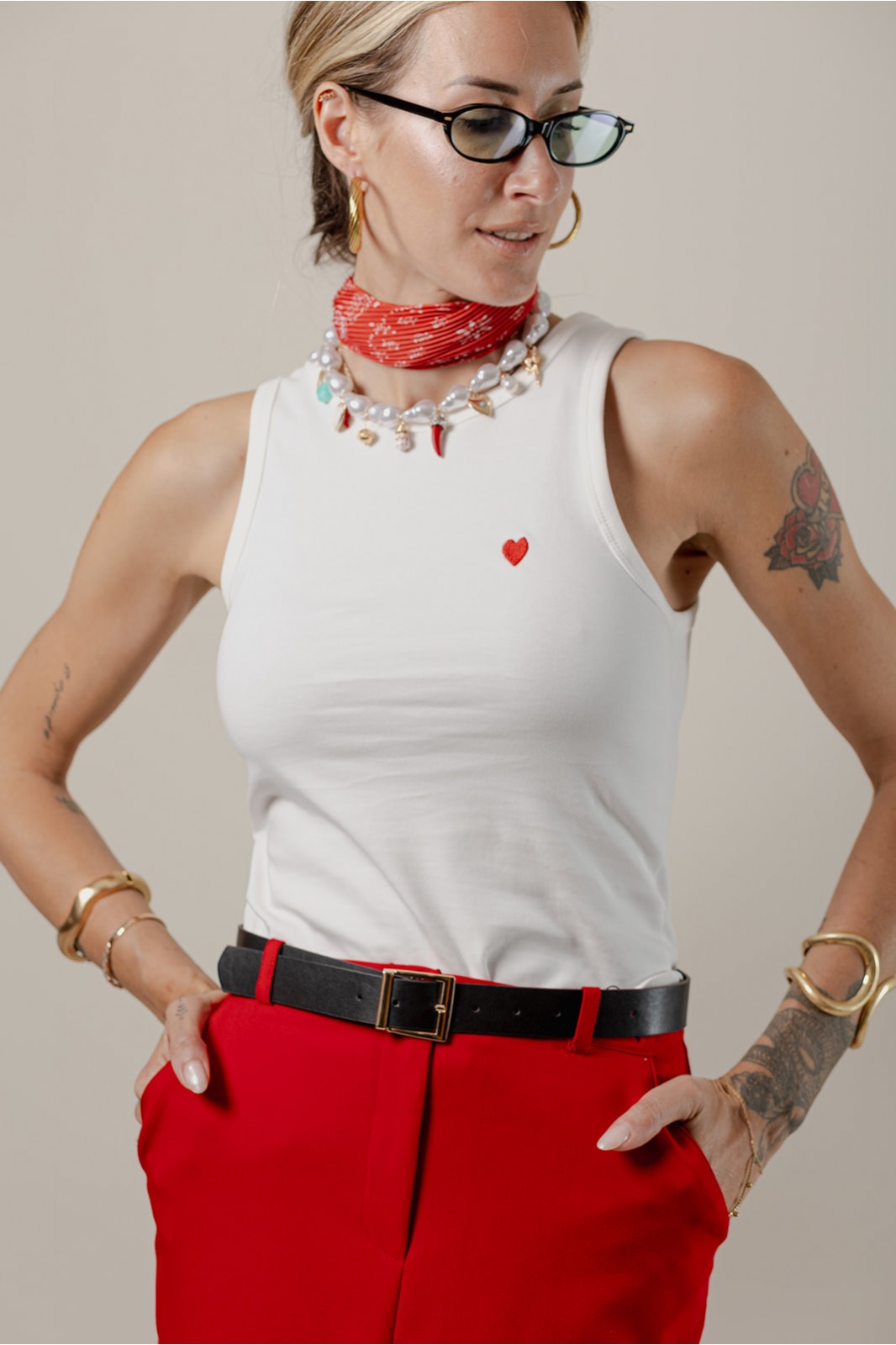 HEART TANK TOP
