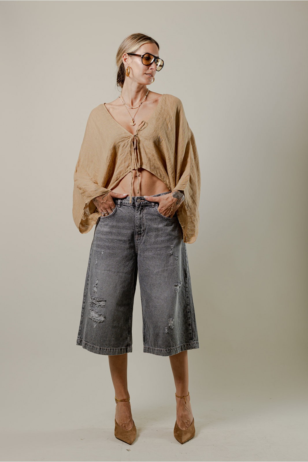 TEDDY JEANS BERMUDA