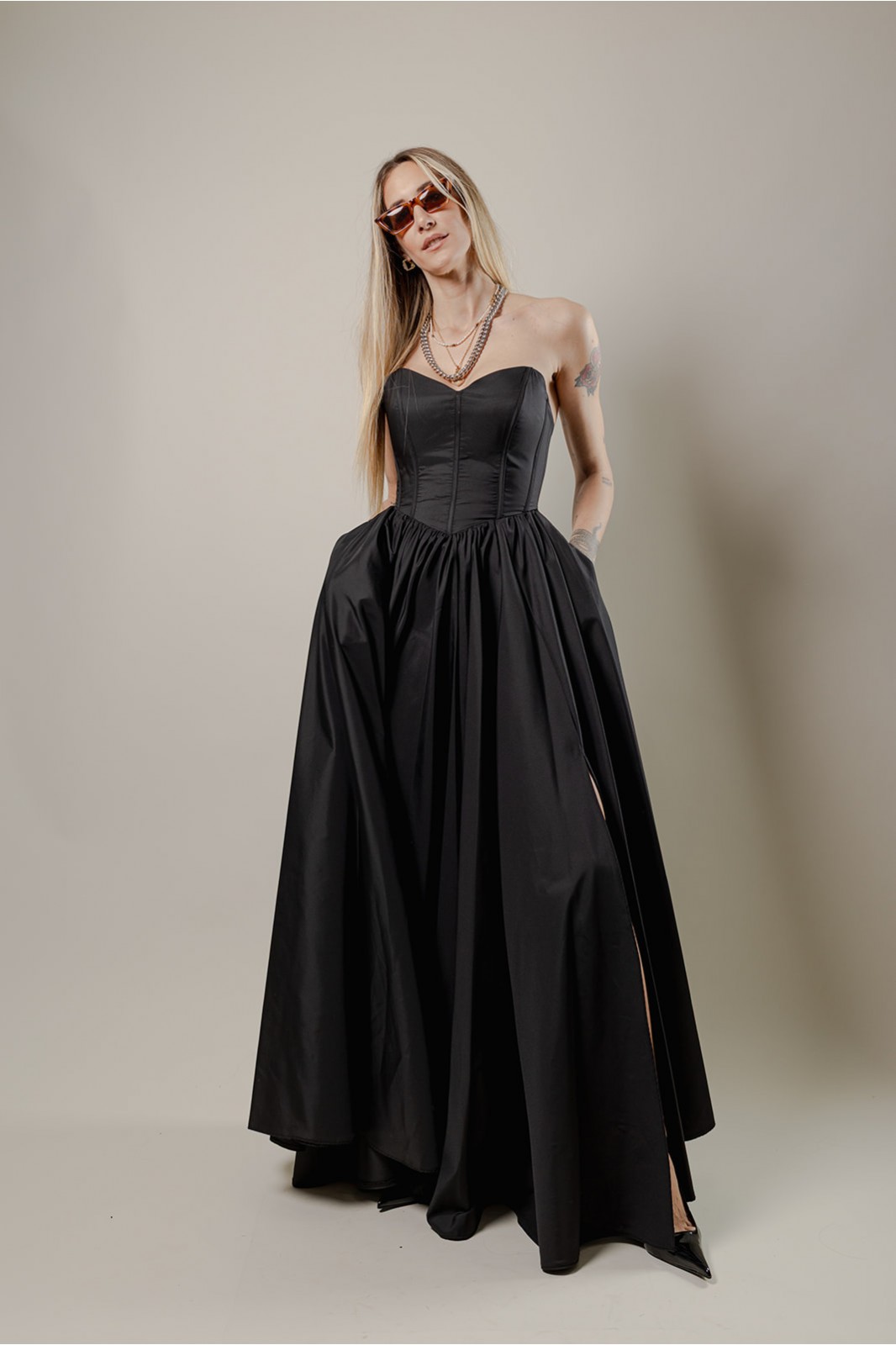 GAIA BLACK DRESS
