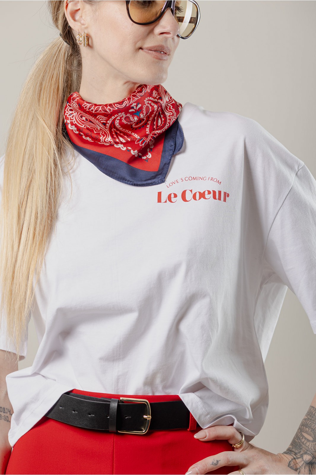 T SHIRT LE COEUR