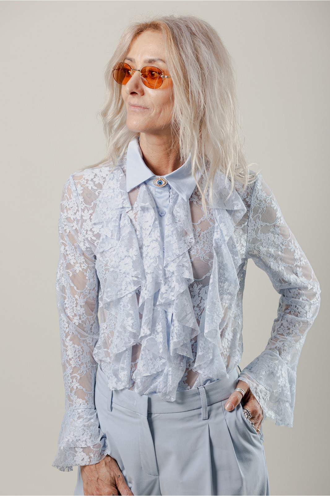 BABY BLUE LACE